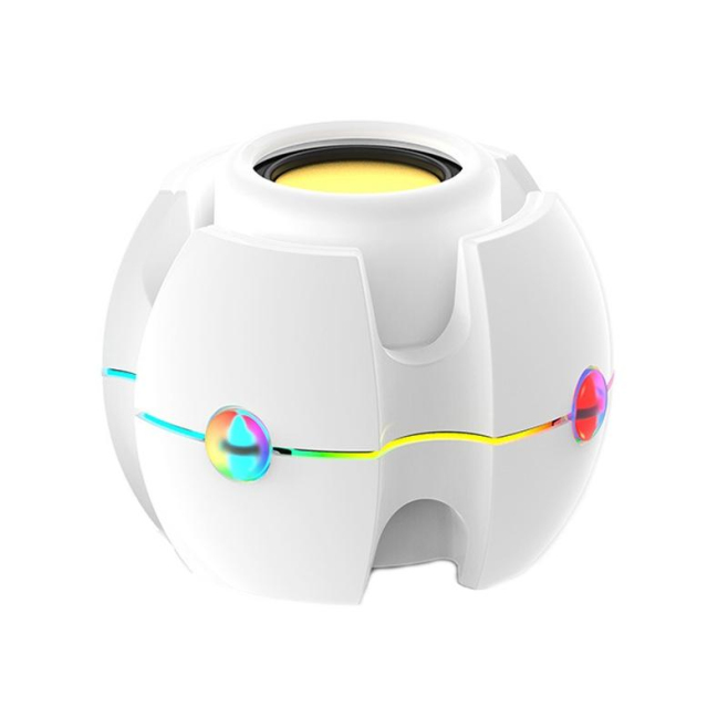 Mini Enceinte Bluetooth Effet Lumière RGB Avec Audio 3D et Autonomie 4h - www.yonis-shop.com