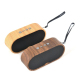 Mini Enceinte Bluetooth Retro Bois Fonction Radio FM et Carte TF Son Haute Fidélité - www.yonis-shop.com