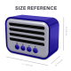 Mini Enceinte Bluetooth TWS 5W Son Puissant Autonomie 5h Fonction Mains-Libres et Radio FM - www.yonis-shop.com