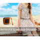 Mini Enceinte Bluetooth TWS Portable Avec Lanière Autonomie 7h Son HD 3W Fonction Mains-Libres FM USB TF Aux - www.yonis-shop...