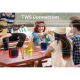 Mini Enceinte Bluetooth TWS Portable Avec Lanière Autonomie 7h Son HD 3W Fonction Mains-Libres FM USB TF Aux - www.yonis-shop...
