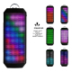 Enceinte Bluetooth 5W LED Intégrées Son Cristallin Support Carte TF Autonomie 6h - www.yonis-shop.com