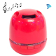 Enceinte Bluetooth Portable LED Style Œuf Avec Carte TF Et Fonction Mains Libres Compatible Tous Smartphones