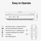 Mini Enceinte Bluetooth Ultra-Fine Portable Avec Support TF Et Appels Mains-Libres Son Haute Fidélité Et Autonomie 5h - www.y...