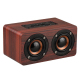 Mini Enceinte Bluetooth Bois Haute Fidélité Basses Profondes Autonomie 6h Puissance 10W - www.yonis-shop.com