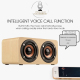 Mini Enceinte Bluetooth Bois Haute Fidélité Basses Profondes Autonomie 6h Puissance 10W - www.yonis-shop.com