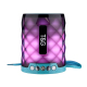 Mini Enceinte Bluetooth Portable Avec Lumières Colorées Autonomie 2H Radio FM Lecteur Micro SD - www.yonis-shop.com