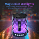 Mini Enceinte Bluetooth Portable Avec Lumières Colorées Autonomie 2H Radio FM Lecteur Micro SD - www.yonis-shop.com