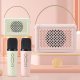 Mini Enceinte Bluetooth Style Microphone Speaker Son HiFi et Effets de Voix Karaoke Portable - www.yonis-shop.com