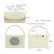 Mini Enceinte Bluetooth Style Microphone Speaker Son HiFi et Effets de Voix Karaoke Portable - www.yonis-shop.com