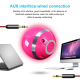 Enceinte Bluetooth Portable A18 Avec Lumière LED Mini Haut-Parleur Sans Fil Support TF MP3 Subwoofer Autonomie 3h - www.yonis...