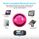Enceinte Bluetooth Portable A18 Avec Lumière LED Mini Haut-Parleur Sans Fil Support TF MP3 Subwoofer Autonomie 3h - www.yonis...