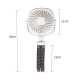 Ventilateur Portable USB À Main Et De Bureau 3 Vitesses Rotation 360° 4 Positions Silencieux Blanc - www.yonis-shop.com