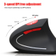 Souris Ergonomique Sans Fil Bluetooth 3.0 6 Boutons 2400 DPI Réglable Pour PC et Mac - www.yonis-shop.com
