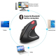 Souris Ergonomique Sans Fil Bluetooth 3.0 6 Boutons 2400 DPI Réglable Pour PC et Mac - www.yonis-shop.com