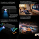 Videoprojecteur LED HD Multimédia 1024x600 Support 1080P USB SD HDMI VGA IR Écran 34-130 Pouces Lumineux 40 ANSI Contrasté 80...
