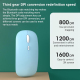 Souris Ergonomique Sans Fil 1600dpi Bluetooth 2.4G Dual Mode Confortable Anti-Sueur 10m - www.yonis-shop.com