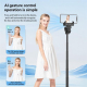 Perche À Selfie Bluetooth Intelligente Avec Suivi AI Contrôle Gestuel Et Rotation À 360 Degrés Pour Créateurs De Contenu - ww...