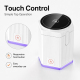 Chargeur Sans Fil Magnétique 15 W Avec Support De Bureau Motorisé 4 En 1 Ports Type C USB Éclairage Ambiant - www.yonis-shop.com