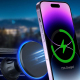 Chargeur Sans Fil Voiture Magnétique Avec Lumière Ambiante Pour Une Conduite Sécurisée Et Un Chargement Rapide - www.yonis-sh...