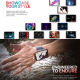 Bracelet Connecté IPS 2.86 Pouces Écran Tactile Support Carte 4G Surveillance Fréquence Cardiaque Modes Sportifs Compteur De ...