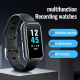 Bracelet Connecté HD 64GB Avec Contrôle Vocal Et Réduction De Bruit Enregistrement Audio De Haute Qualité Et Lecture MP3 - ww...