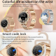 Montre Connectée Sport Bluetooth Avec Appels Assistant Vocal Et Suivi Santé Boîtier En Alliage De Titane Étanchéité Quotidien...