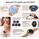 Montre Connectée Sport Bluetooth Avec Appels Assistant Vocal Et Suivi Santé Boîtier En Alliage De Titane Étanchéité Quotidien...