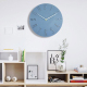 Horloge Murale Minimaliste Sans Cadre 30 cm Silencieuse Pour Salon Chambre Cuisine Blanc Quartz Moderne - www.yonis-shop.com