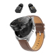 Montre Connectée 2 En 1 Avec Écouteurs Sans Fil Connexion À Deux Appareils Écran HD 1.46 Pouce Autonomie 20 À 30 Jours IP67 -...
