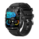 Montre Connectée Résistante HD 1.96 Pouces Bluetooth Appels Moniteur Sommeil Oxymètre Étanche Or Noir - www.yonis-shop.com
