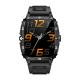 Montre Connectée Résistante HD 1.96 Pouces Bluetooth Appels Moniteur Sommeil Oxymètre Étanche Or Noir - www.yonis-shop.com