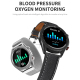 Montre Connectée Étanche IP67 Écran IPS 1.28 Pouces Surveillance Sommeil et Fréquence Cardiaque Appels Bluetooth Bracelet Aci...