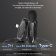 Microphone Sans Fil à Faible Latence avec Récepteur Type-C pour Enregistrement Haute Fidélité et Diffusion en Direct - www.yo...