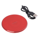 Chargeur Sans Fil 10W Design Tartan Rouge Compatible QI Rapide et Compact - www.yonis-shop.com