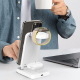 Chargeur Sans Fil 3 en 1 Magnétique Pliable Station de Charge Rapide Pour Téléphone Écouteurs Montre - www.yonis-shop.com