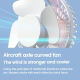 Ventilateur Portable USB À Clip Pour Parapluie 3 Vitesses Pliable Pour Bureau Batterie 1200 mAh - www.yonis-shop.com
