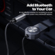 Adaptateur Bluetooth 5.4 Pour Autoradio AUX Avec Microphone Câble USB Spiralé Et Reconnexion Automatique - www.yonis-shop.com