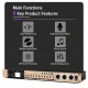 Préamplificateur Karaoké Numérique Avec DSP Réverbération Stéréo Bluetooth USB Et Suppression Du Larsen - www.yonis-shop.com