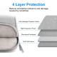 Sacoche Ordinateur Portable Étanche Et Élégante Pour Macbook Et PC 14-16 Pouces Avec Grande Capacité Et Protection Multi-Couc...