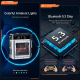 Ecouteurs Bluetooth Gaming TWS Argent Autonomie 6H Étanche IPX4 Version 5.3 - www.yonis-shop.com
