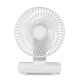 Ventilateur De Bureau Portable Rechargeable USB 4 Vitesses Batterie 4000 mAh Silencieux Grille Amovible - www.yonis-shop.com