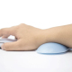 Tapis De Souris Ergonomique En Silicone Bleu Clair Avec Repose-Poignet Confortable Et Design Créatif - www.yonis-shop.com