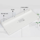 Clavier Pour Tablette Ultra-Mince Sans Fil Bluetooth Compatible Android IOS Windows - www.yonis-shop.com