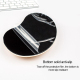 Tapis De Souris Ergonomique En Silicone Transparent Forme Coeur Confort Optimal Pour Poignet - www.yonis-shop.com
