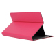 Housse universelle tablette 7 pouces support &eacute;tui ajustable Rose - www.yonis-shop.com