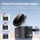 Chargeur Sans Fil Magnétique 3 En 1 Pliable Pour Plusieurs Appareils Charge Rapide 15 W Câble Rétractable 80 Cm - www.yonis-s...