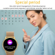 Montre Connectée En Acier Doré Avec Surveillance Cardiaque Et Modes Sportifs Multiples Étanche IP67 - www.yonis-shop.com