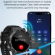 Montre Connectée Bluetooth Dual Mode Avec Écouteurs Intégrés et Écran Tactile Haute Définition 1.52 Pouces - www.yonis-shop.com
