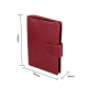 Portefeuille Homme Porte-Carte Protection Magnétique RFID Véritable Cuir Anti-Magnet Paquet Passeport Rouge - www.yonis-shop.com